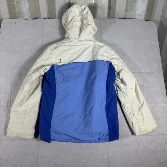Abercrombie & Fitch Men's Windbreaker Jacket Blue Full-Zip Lined Hooded Size XL - Picture 2 of 15